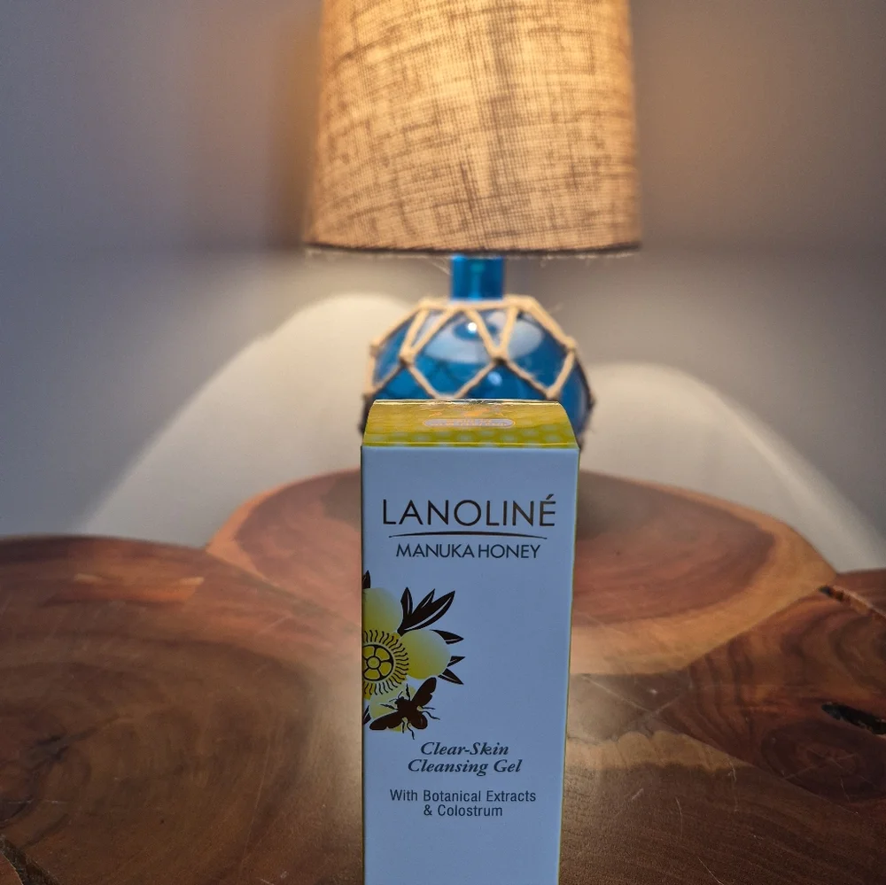 NIB Lanoliné Manuka Honey Clear-Skin Cleansing Gel 100ml/3.5oz